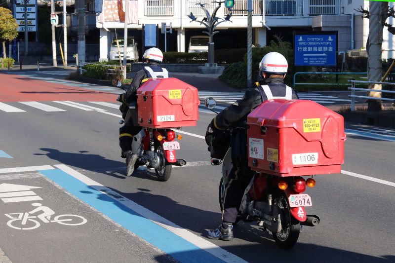 郵便局の年賀状仕分け・配達バイト